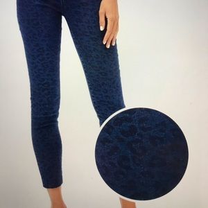 Gap High Rise Print Legging Skimmer Jeans